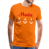 Moin Männer Premium T-Shirt - Orange