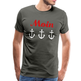 Moin Männer Premium T-Shirt - Asphalt
