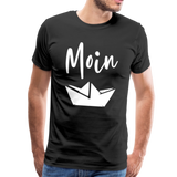 Moin Männer Premium T-Shirt - Schwarz