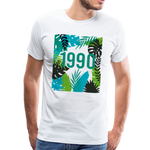 1990 Männer Premium T-Shirt - Weiß