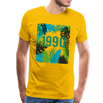 1990 Männer Premium T-Shirt - Sonnengelb