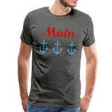 Moin Männer Premium T-Shirt - Asphalt