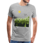 Slow Down Männer Premium T-Shirt - Grau meliert