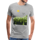 Slow Down Männer Premium T-Shirt - Grau meliert