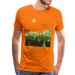 Slow Down Männer Premium T-Shirt - Orange