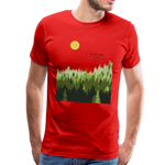 Slow Down Männer Premium T-Shirt - Rot