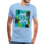 1980 Männer Premium T-Shirt - Sky