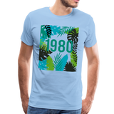 1980 Männer Premium T-Shirt - Sky