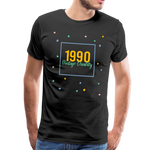 1990 Männer Premium T-Shirt - Schwarz