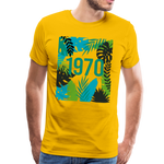1970 Männer Premium T-Shirt - Sonnengelb