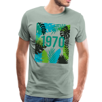 1970 Männer Premium T-Shirt - Graugrün