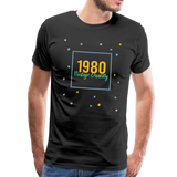 1980 Männer Premium T-Shirt - Schwarz