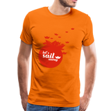 Sail Away Männer Premium T-Shirt - Orange