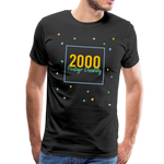 2000 Männer Premium T-Shirt - Schwarz