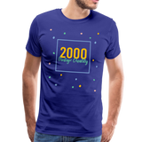 2000 Männer Premium T-Shirt - Königsblau