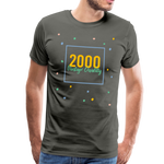 2000 Männer Premium T-Shirt - Asphalt