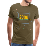 2000 Männer Premium T-Shirt - Khaki