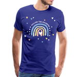 Follow The Rainbow Männer Premium T-Shirt - Königsblau