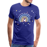 Follow The Rainbow Männer Premium T-Shirt - Königsblau