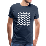 Gentleman Männer Premium T-Shirt - Navy