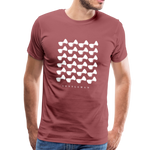 Gentleman Männer Premium T-Shirt - washed Burgundy