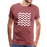 Gentleman Männer Premium T-Shirt - washed Burgundy