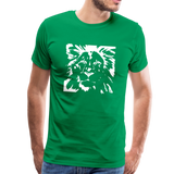 Löwe Männer Premium T-Shirt - Kelly Green