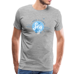 Vitamin Sea Männer Premium T-Shirt - Grau meliert