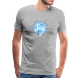 Vitamin Sea Männer Premium T-Shirt - Grau meliert