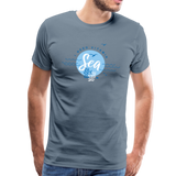 Vitamin Sea Männer Premium T-Shirt - Blaugrau