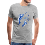 Save The Ocean Männer Premium T-Shirt - Grau meliert