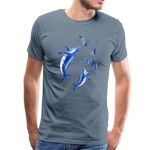 Save The Ocean Männer Premium T-Shirt - Blaugrau