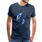 Save The Ocean Männer Premium T-Shirt - Navy