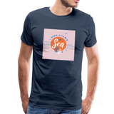 Vitamin Sea Männer Premium T-Shirt - Navy