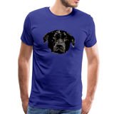 Hund Männer Premium T-Shirt - Königsblau