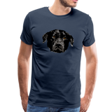 Hund Männer Premium T-Shirt - Navy