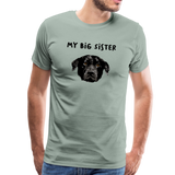 Big Sister Männer Premium T-Shirt - Graugrün