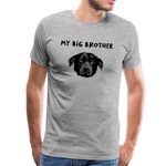 Big Brother Männer Premium T-Shirt - Grau meliert