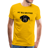 Big Brother Männer Premium T-Shirt - Sonnengelb