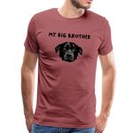 Big Brother Männer Premium T-Shirt - washed Burgundy