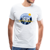 1981 Männer Premium T-Shirt - Weiß