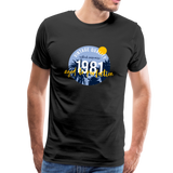 1981 Männer Premium T-Shirt - Schwarz