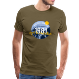 1981 Männer Premium T-Shirt - Khaki