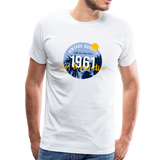 1961 Männer Premium T-Shirt - Weiß