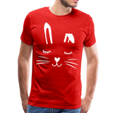 Hase Männer Premium T-Shirt - Rot