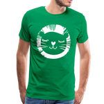 Löwe Männer Premium T-Shirt - Kelly Green