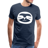 Faultier Männer Premium T-Shirt - Navy