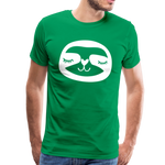 Faultier Männer Premium T-Shirt - Kelly Green