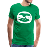 Faultier Männer Premium T-Shirt - Kelly Green