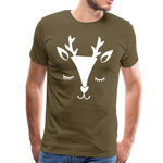 Reh Männer Premium T-Shirt - Khaki